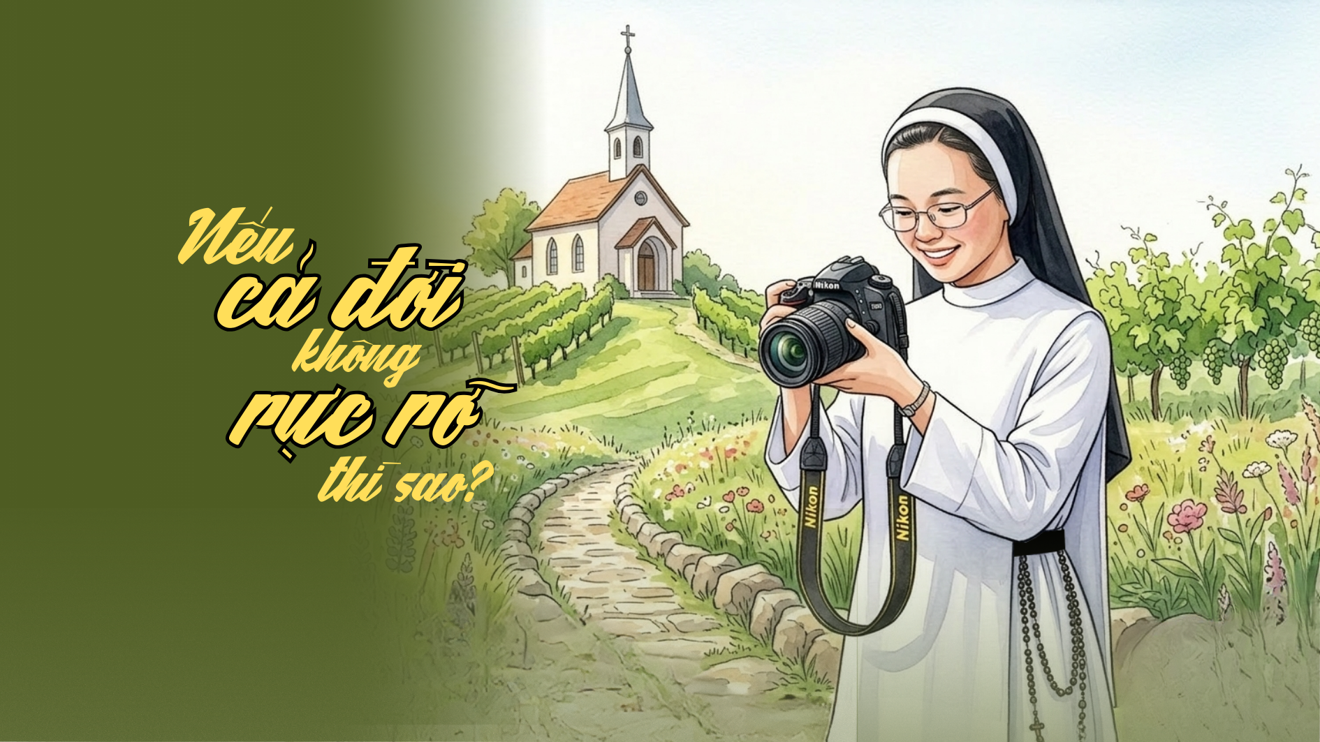 "Nếu cả đời không rực rỡ thì sao?"